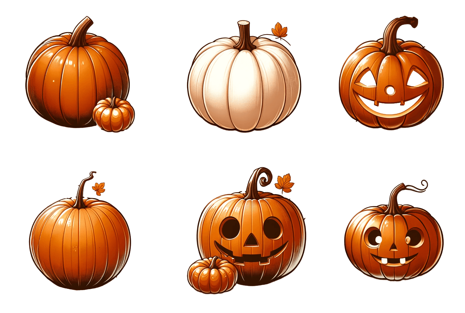 Pumpkin Clipart – Royalty & Background Free